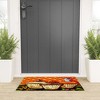 Renie Britenbucher Halloween Cupcakes  Looped Vinyl Welcome Mat - Society6 - 2 of 4