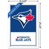 Trends International MLB Toronto Blue Jays - Logo 22 Framed Wall Poster Prints - 3 of 4