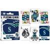 MasterPieces Officially Licensed MLB Seattle Mariners Playing Cards - 54 Card Deck for Adults - 4 of 4