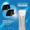Groom Essentials Premium Mens Hair and Beard Trimmer - 2 of 4