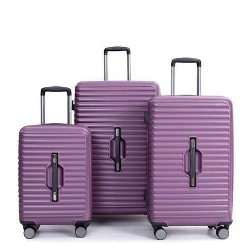 Target cheap purple luggage