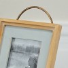 VIP Wood 14.5 in. Brown 5X7 Picture Frame with Stand - 4 of 4