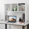 Flash Furniture Lotus Desktop Bookshelf Storage Organizer with Multiple Cubbies - 2 of 4