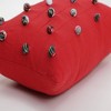 12"x20" Oversize Pom Pom Christmas Indoor Lumbar Throw Pillow Red - Pillow Perfect: Festive Plaid, Zippered - 2 of 3