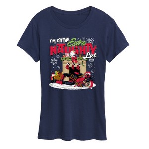 Women's - Marvel - Deadpool Extra Naughty Short Sleeve Graphic T-Shirt - 1 of 4