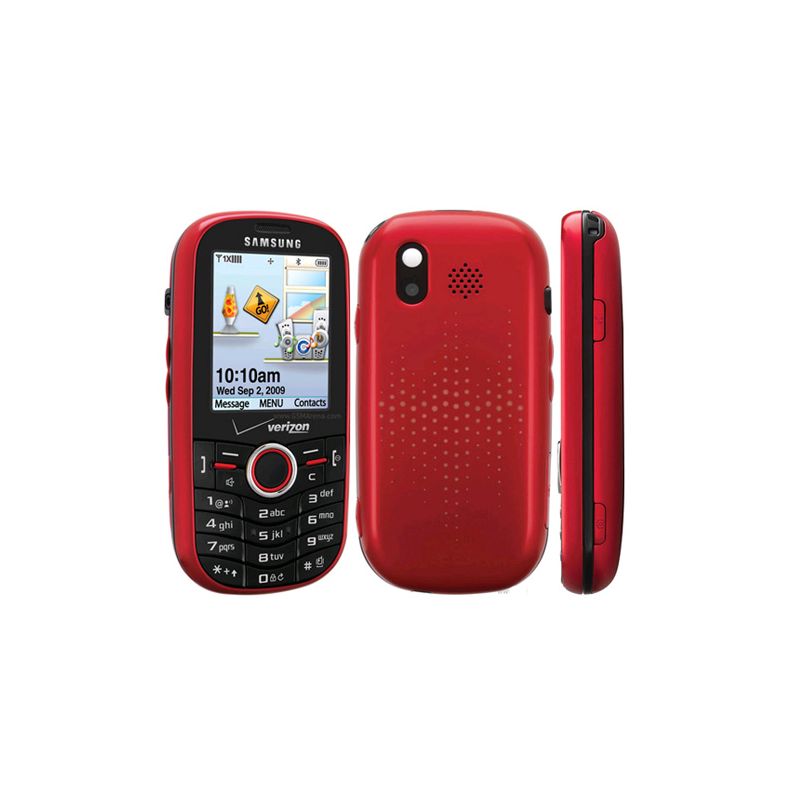 Samsung Intensity SCH-U450 Replica Dummy Phone / Toy Phone (Red) (Bulk Packaging), 4 of 5