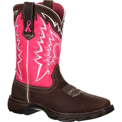 Durango Benefiting Stefanie Spielman Women's Pink Western Boot