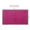 Home Weavers Luxury Collection 100% Cotton Tufted Bathroom Rug, Non-Slip Latex Bath Rug - 3 of 4