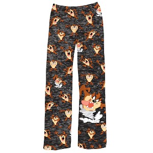 Collections Etc Cartoon Tasmanian Devil Comfy Lounge Pants - 1 of 4