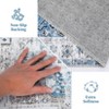 Washable Runner 2x6 Distressed Vintage Entryway Runner with Non Slip TPR Backing - 2 of 4