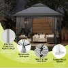 Garvee Pop Up Gazebo, Outdoor Canopy Tent With Mosquito Netting,Curtains - 4 of 4