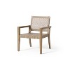 Cesicia 34'' H X 25'' W X 27.25'' D Brown Outdoor Wicker and Acacia Wood Club Chairs, Set of 2 - 3 of 4