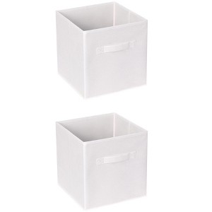 REGALWOVEN Collapsible Fabric Storage Bin with Handle for Organizing Clothes Books 2 Pcs - 1 of 4