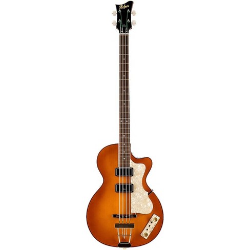Davison 4-String Electric Bass Guitar with P-Style Pickups, Sunburst - Bass  Guitar Kit with Gig Bag and Accessories