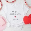 Simply Sage Market Women's All You Need Is Love and A Cat Short Sleeve Graphic Tee - 3 of 4