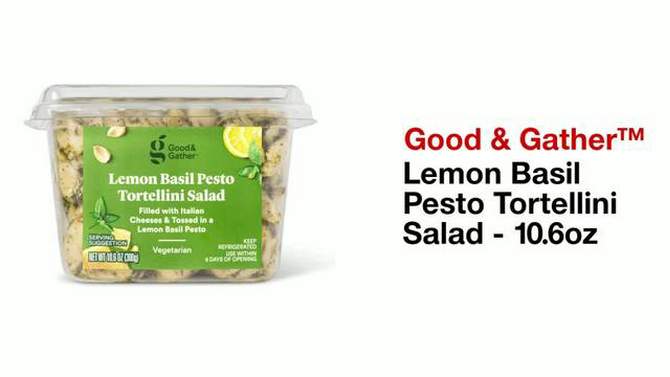 Basil Pesto Tortellini Salad - 10.6oz - Good &#38; Gather&#8482;, 2 of 7, play video