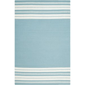 Dhurries DHU601 Hand Woven Flat Weave Indoor Rugs - Safavieh - 1 of 3