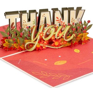 Paper Love 3D Thank You Pop Up Card - 1 of 4