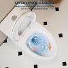 One Piece Toilets, Dual Flush 0.8/1.28 GPF Elongated Toilet, MAP 1000g, 16.73 Inch Comfort Chair Seat ADA Height, Soft Closing Seat, Modern White - 4 of 4