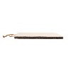16" Live Edge Rectangle Cutting Board Whitewash Wood  with Leather Loop by Foreside Home & Garden - 4 of 4