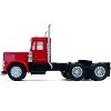 Peterbilt Short Day Cab Red 1/87 (HO) Scale Plastic Model Car by Promotex - 2 of 4