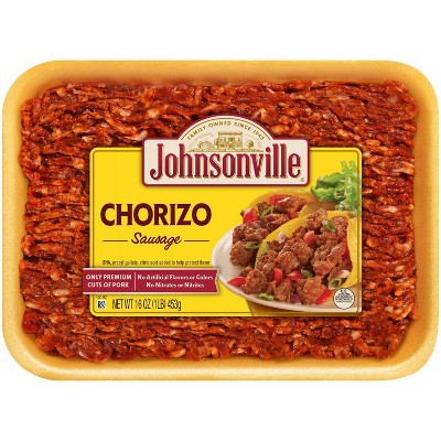 Johnsonville Chorizo Ground Sausage - 16oz : Target