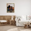 Stupell Industries Couple Resting Cowboy Boots Black Framed Floater Canvas Wall Art - 2 of 4