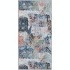 Unique Loom Kamala Washable Collection Area Rug - Abstract - 2 of 4