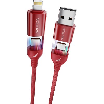 Nautica Multi Port Ultimate all-in-one Charging and Syncing Solution Cable Urban CB405 ( 4In1 ) (100W)