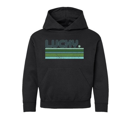 The Juniper Shop Retro Lucky Stripes Youth Graphic Hoodie