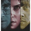 Harry Potter Faces Graphic Men's Black T-Shirt - 2 of 3
