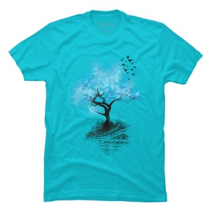 Men's Design By Humans leaving home By alnavasord T-Shirt - 1 of 3