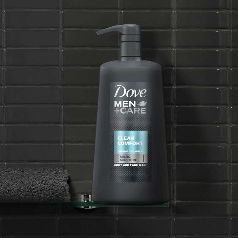 Dove Men+Care Clean Comfort Body and Face Wash, 4 of 7