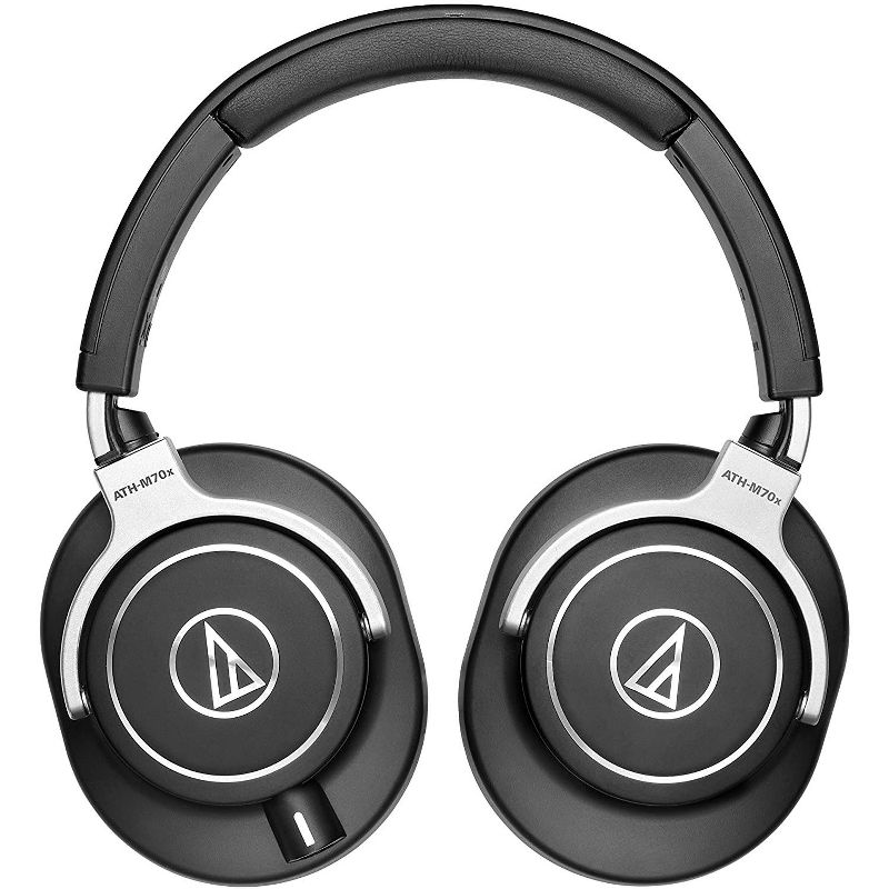 Audio-Technica ATH-M70X Closed-Back Dynamic Professional Studio Monitor Headphone Black, 3 of 7