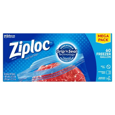 1 gallon ziploc bags