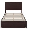 AFI Furnishings NoHo Platform Bed F with Foot Drawer ES - 2 of 4