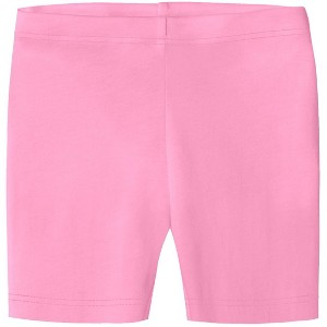 City Threads USA-Made Organic Cotton Soft Girls Bike Shorts - 1 of 4