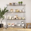 Seville Classics UltraDurable  4-Tier 60" x 24" Steel Wire Shelving Unit - 2 of 4