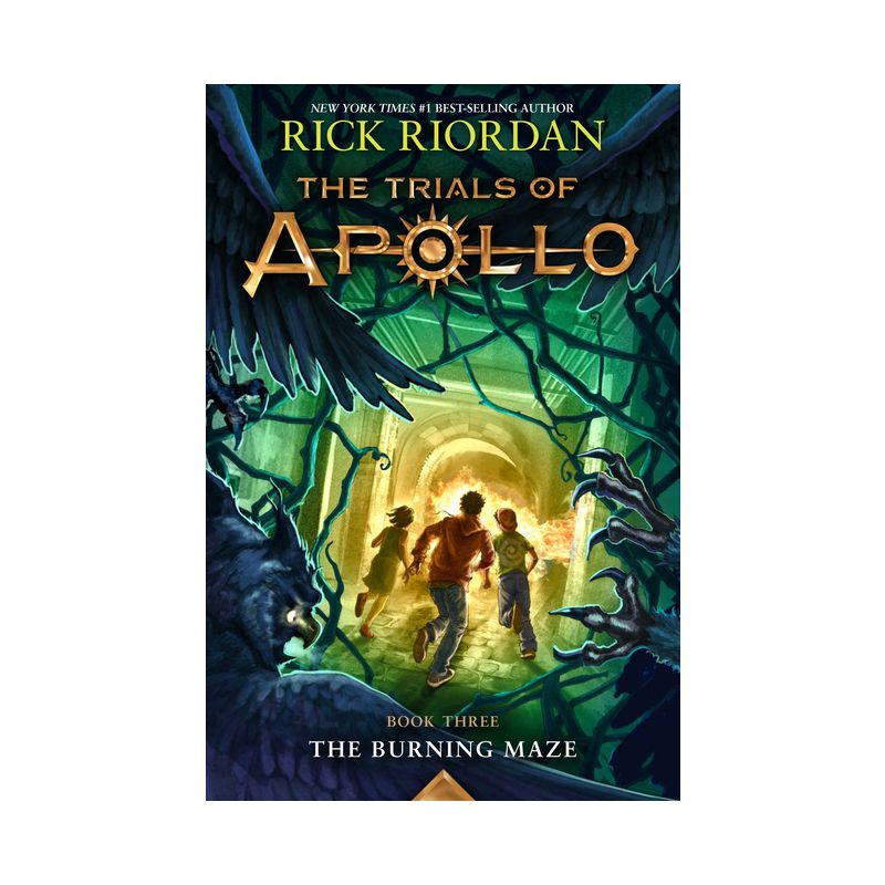The Burning Maze (Trials of Apollo, the Book Three) - by  Rick Riordan (Paperback), 1 of 2