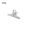 Unique Bargains Spring Loaded Office Metal Binder Clip 4 Pcs - 2 of 4