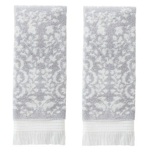 SKL Home Cozy Home 2 Piece Hand Towel Set in Taupe