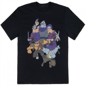 Mens Teenage Mutant Ninja Turtles Shredder and Foot Clan T-Shirt - 1 of 3
