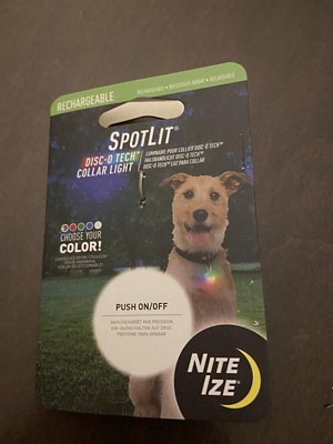 SpotLit® Rechargeable Collar Light - Disc-O Tech™