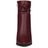 Allegra K Women's Slouching Pointed Toe Stiletto Heels Ankle Boot - 4 of 4