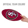 NFL San Francisco 49ers Flimzee Bean-Bag Flying Disc: Polyester, 8+ Years - 3 of 4