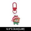 Unique Bargains Christmas Keychain Lobster Clasp Alloy Resin Multi-colored 1 Pc - 2 of 3