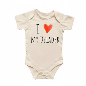 Dziadek Grandpa Poland Newborn Baby Onesie® Bodysuit GS1 - 1 of 4