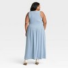 Women's Drop Waist Knit Midi Slip Dress - Universal Thread™ - 2 of 3