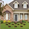 Big Dot of Happiness Orange Graduation Lawn Decorations - 10 Piece - 2 of 4
