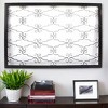 HomeRoots 43" X 63" Black Metal Wall Decor - 2 of 4